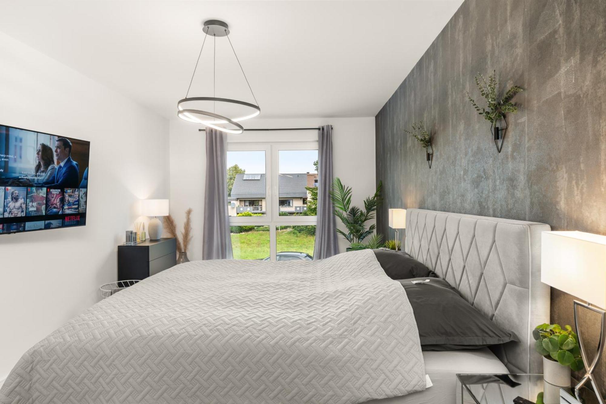 Fairmieten I Moderne Suite I Parkplatz Bielefeld Bagian luar foto